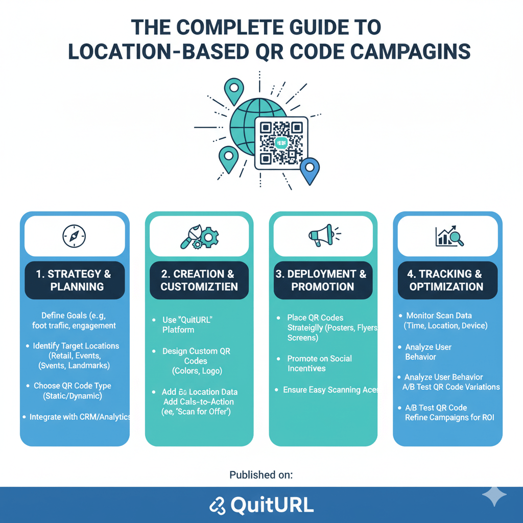 The Complete Guide to Location-Based QR Code Campaigns - QuitURL